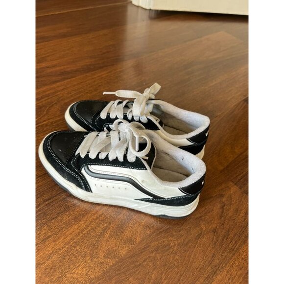 Vans Old Skool Style Black White Sneakers Women’s 7 Men’s 5.5 Low Top Skate Shoe - Picture 5 of 7